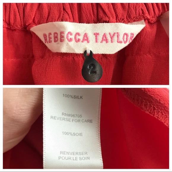 Rebecca Taylor Strapless Silk Dress - Picture 6 of 8
